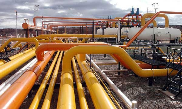 oil gas and water pipelines