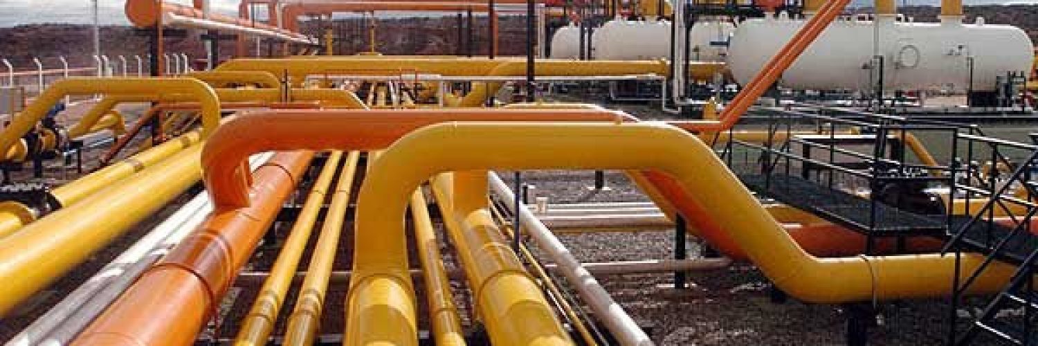 oil gas and water pipelines